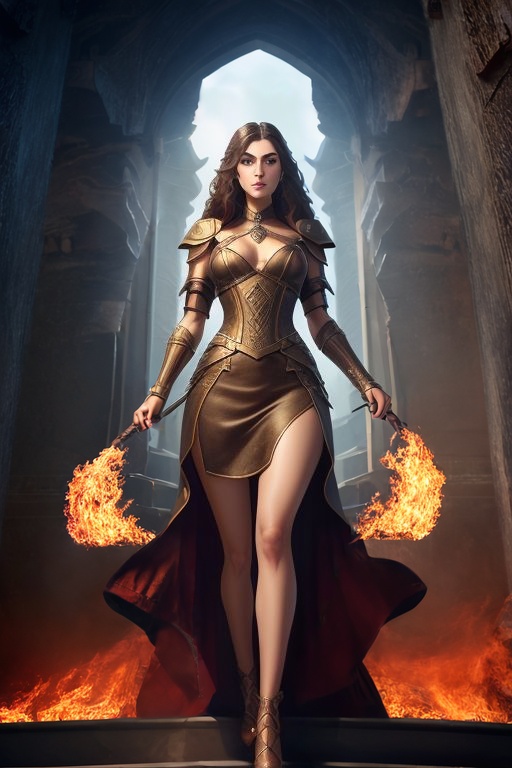 the Flameborne Valkyrie